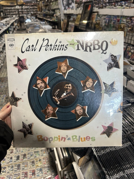 Carl Perkins And NRBQ Boppin' the Blues Vinyl Album Columbia CS9981 New Sealed