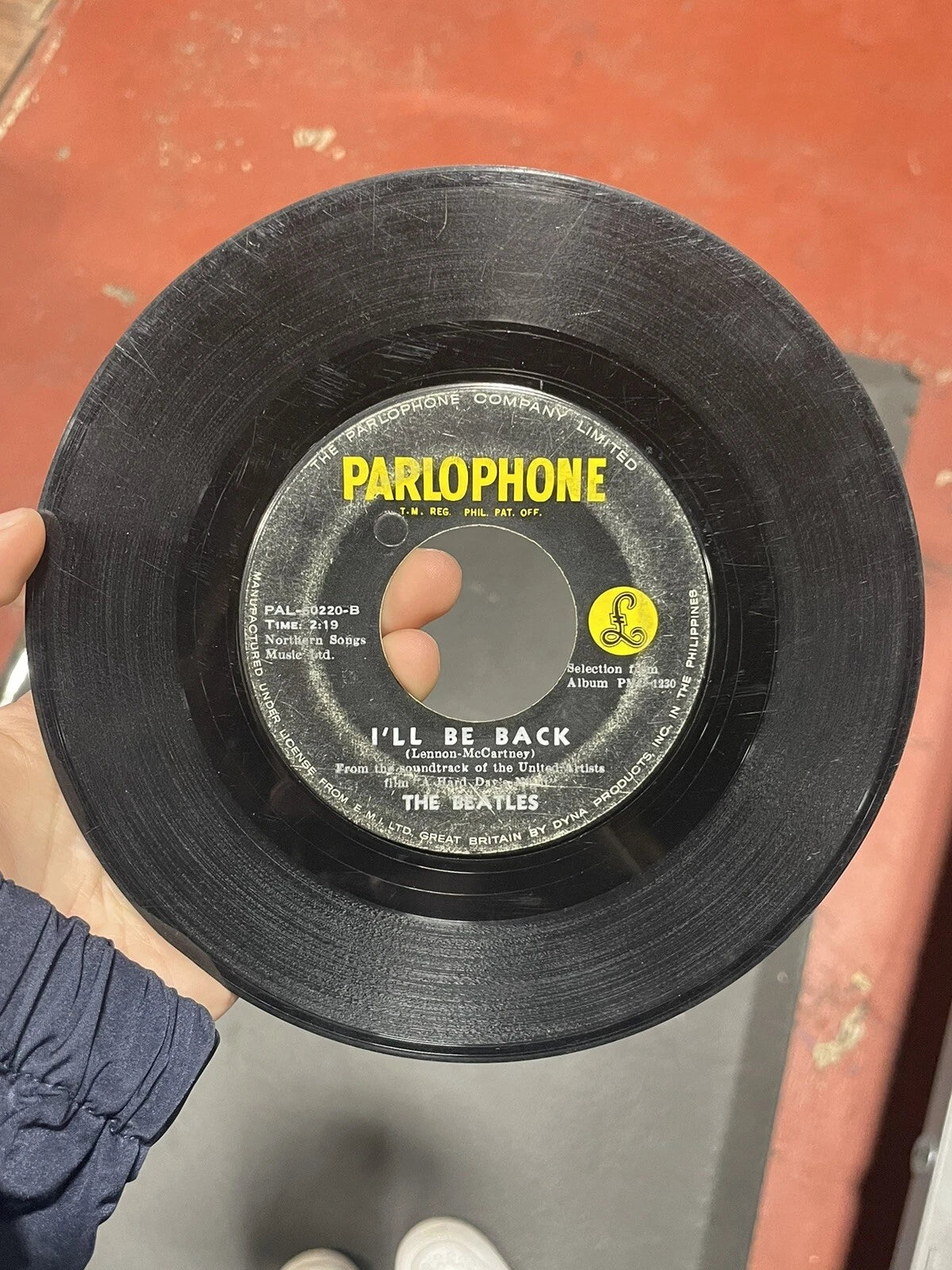 The Beatles Ill Cry Instead / Ill Be Back Parlophone 45 G