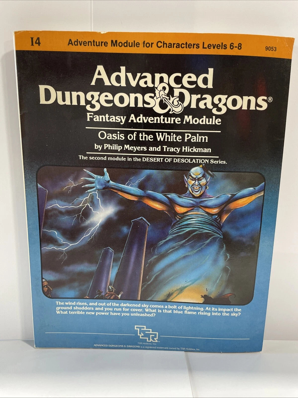 Advanced Dungeons & Dragons: Module I4 Oasis of White Palm 9053- TSR 1983 - RARE