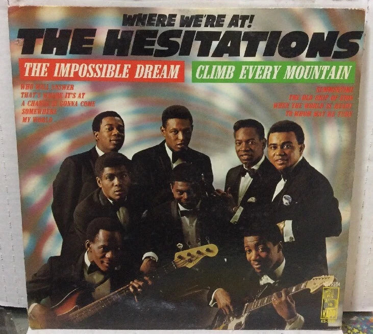 The Hesitations Where Were At! Record KS-3561