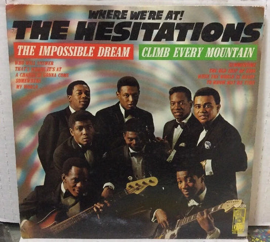 The Hesitations Where Were At! Record KS-3561