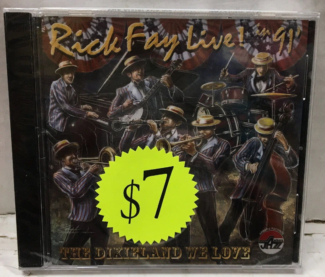Rick Fay Live! 91’ The Dixielan We Love Sealed CD