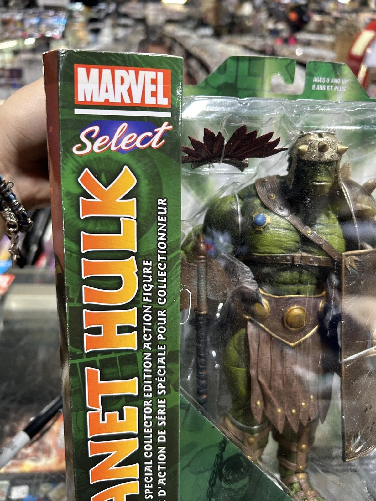 Marvel Select Planet Hulk Action Figure - Thor: Ragnarok - 10 Inch NIB