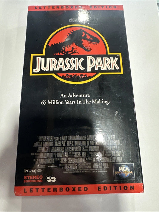 Jurassic Park (VHS, 1994) NEW