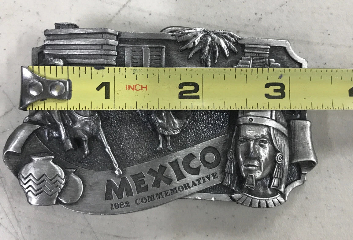 Mexico 1982 Commemorative Limited Edition Belt Buckle