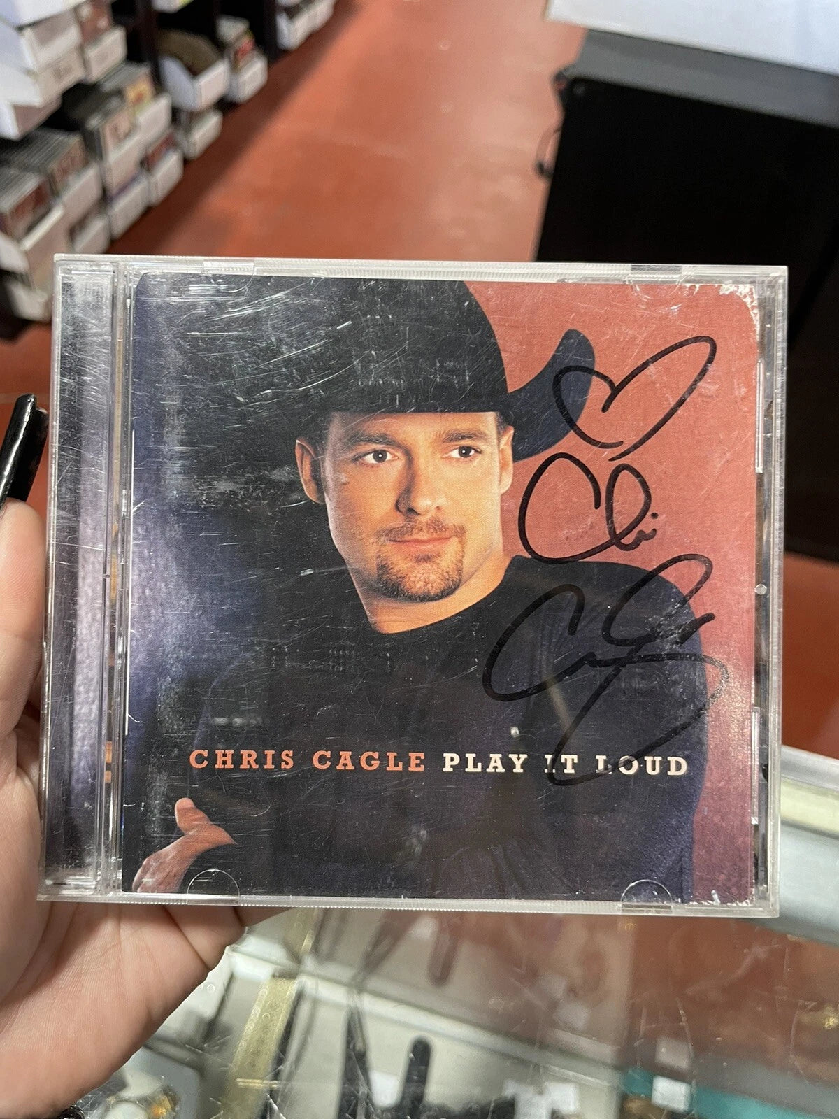Play It Loud - Chris Cagle Signed Cd