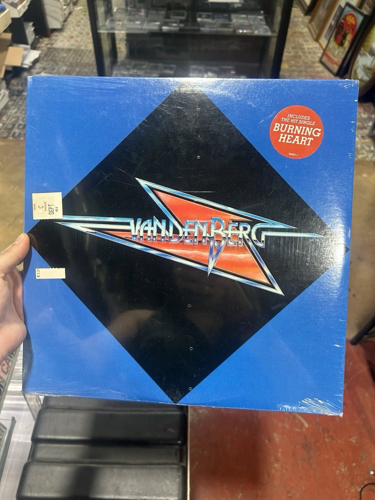 VANDENBERG 1982 ATCO Records 90005-1 New Sealed Hype Sticker