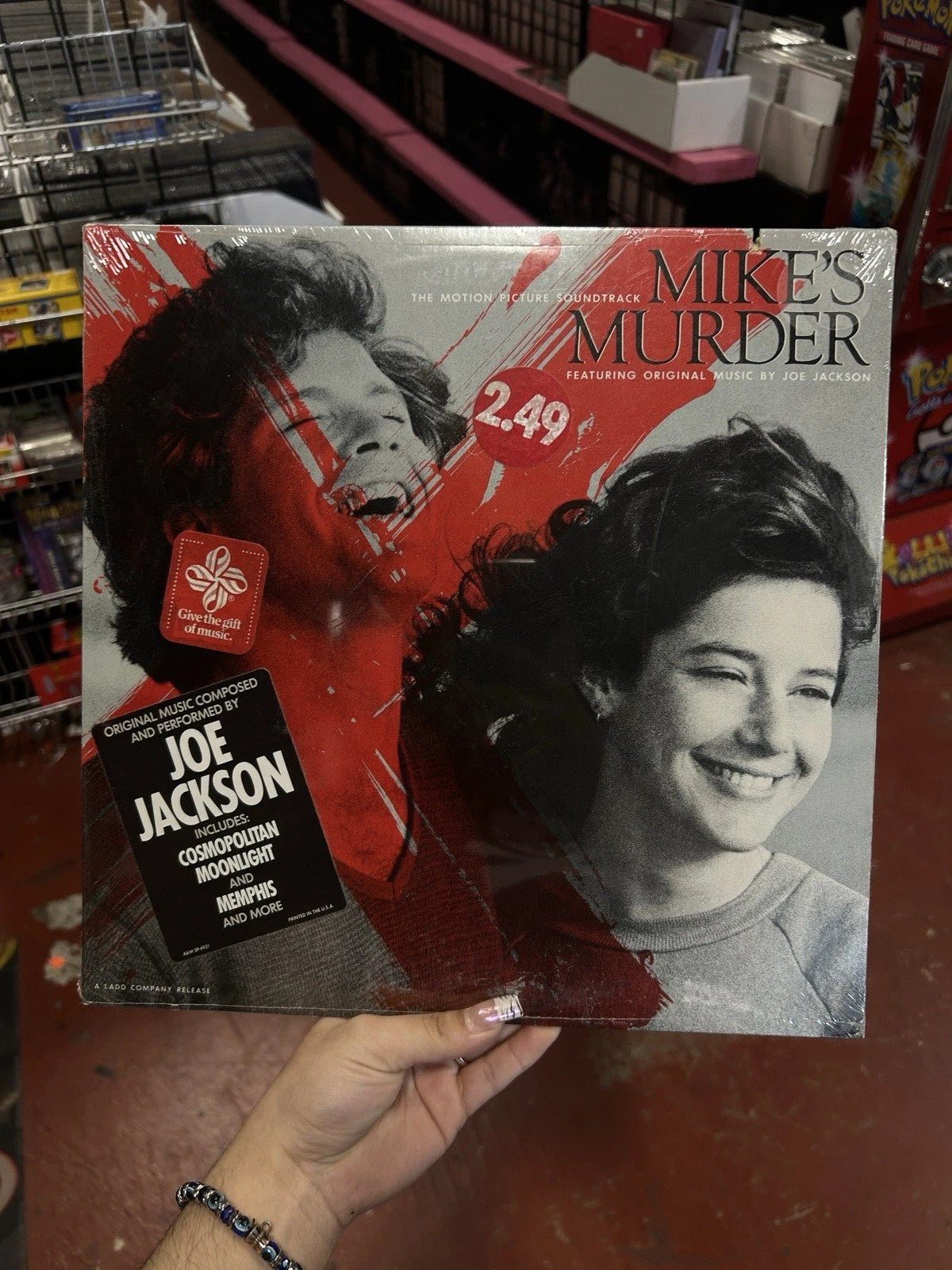 Mike's Murder OST by Joe Jackson VINYL LP 1983 A&M SP-4931 SEALED with HYPE