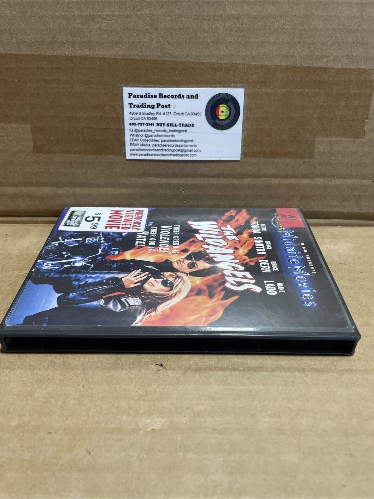 The Wild Angels DVD 1966 Roger Corman Peter Fonda Nancy Sinatra