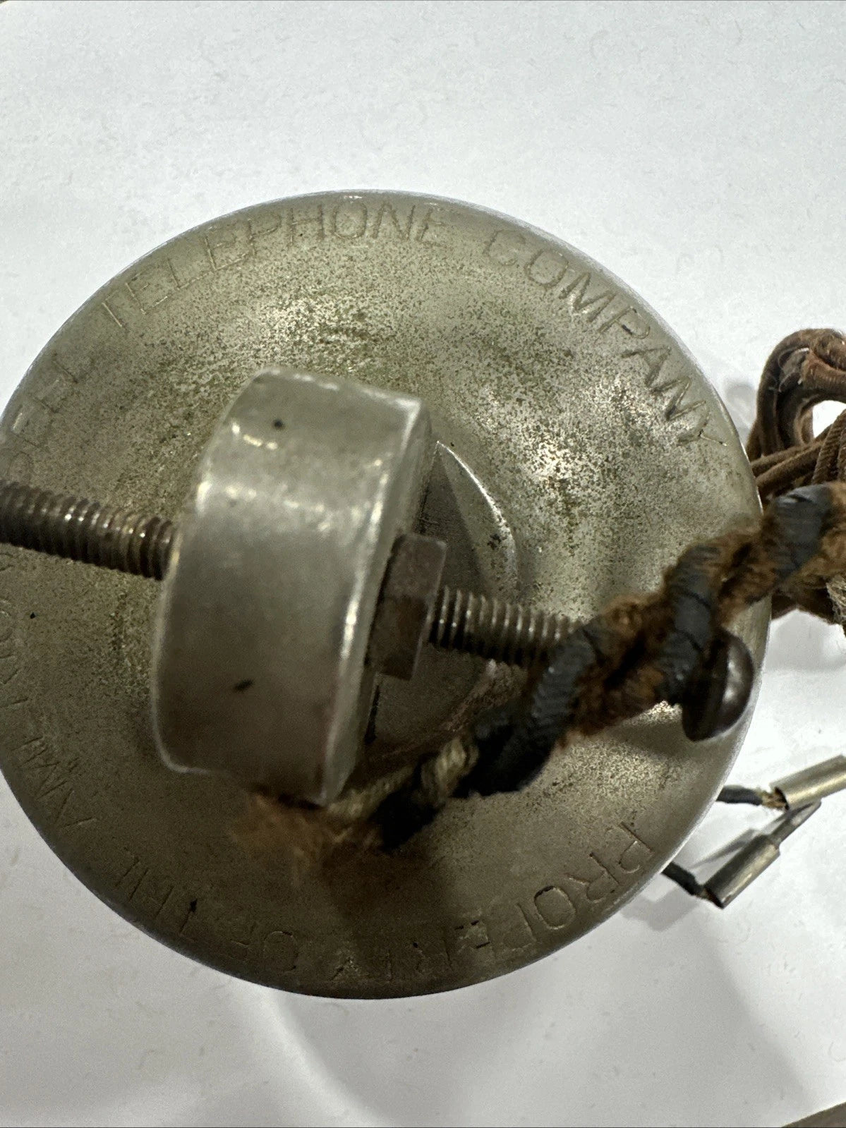 Vintage American Bell Telephone Company Antique Candlestick Telephone Speaker