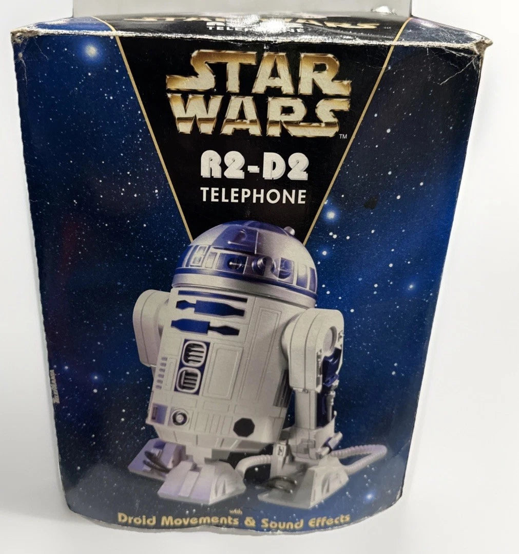 Star Wars R2 D2 Telephone SoundTrax Technology 1997 READ