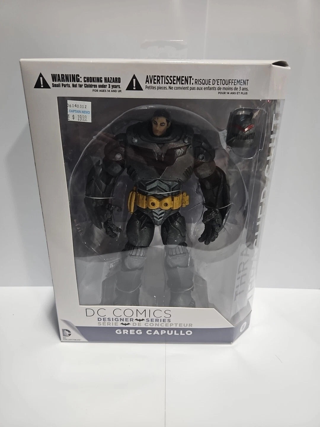 DC Comics Designer Series Capullo #8 Thrasher Suit Batman Action Figure 2014
