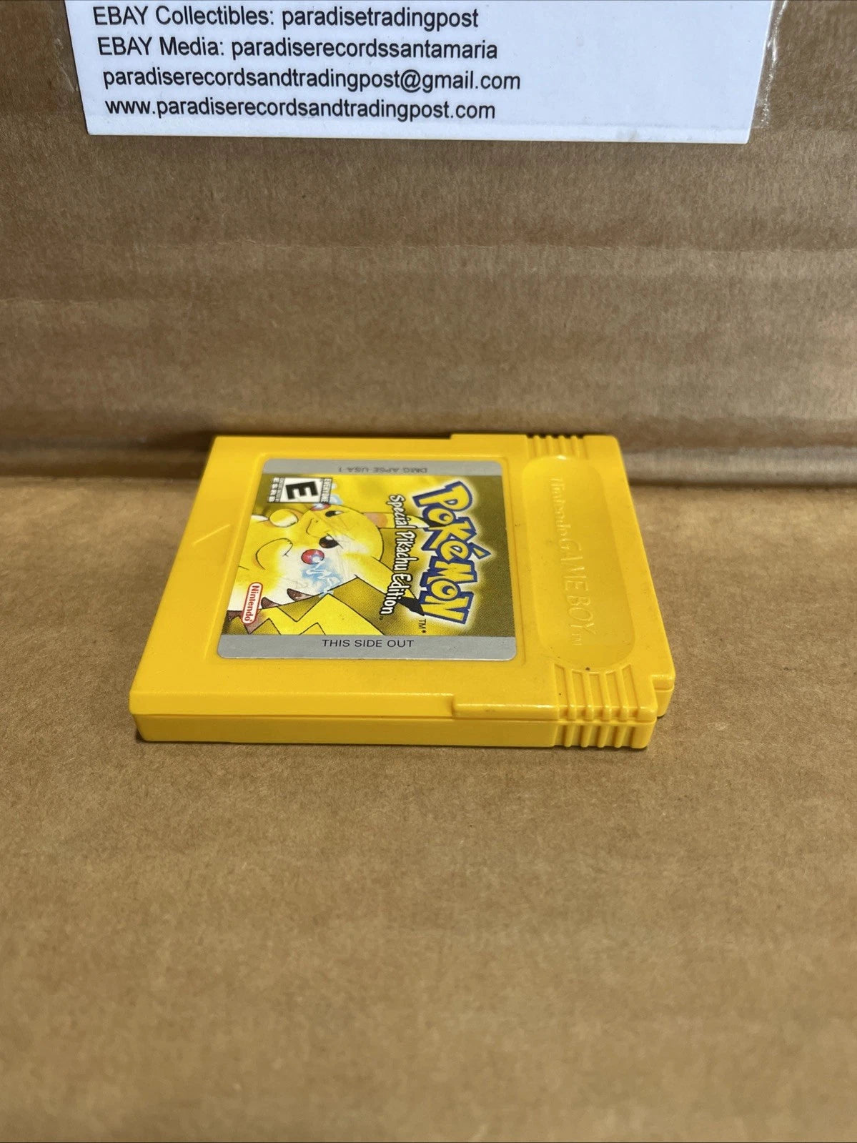 Pokemon: Yellow Version Nintendo Game Boy Color, 1999, Special Pikachu Edition
