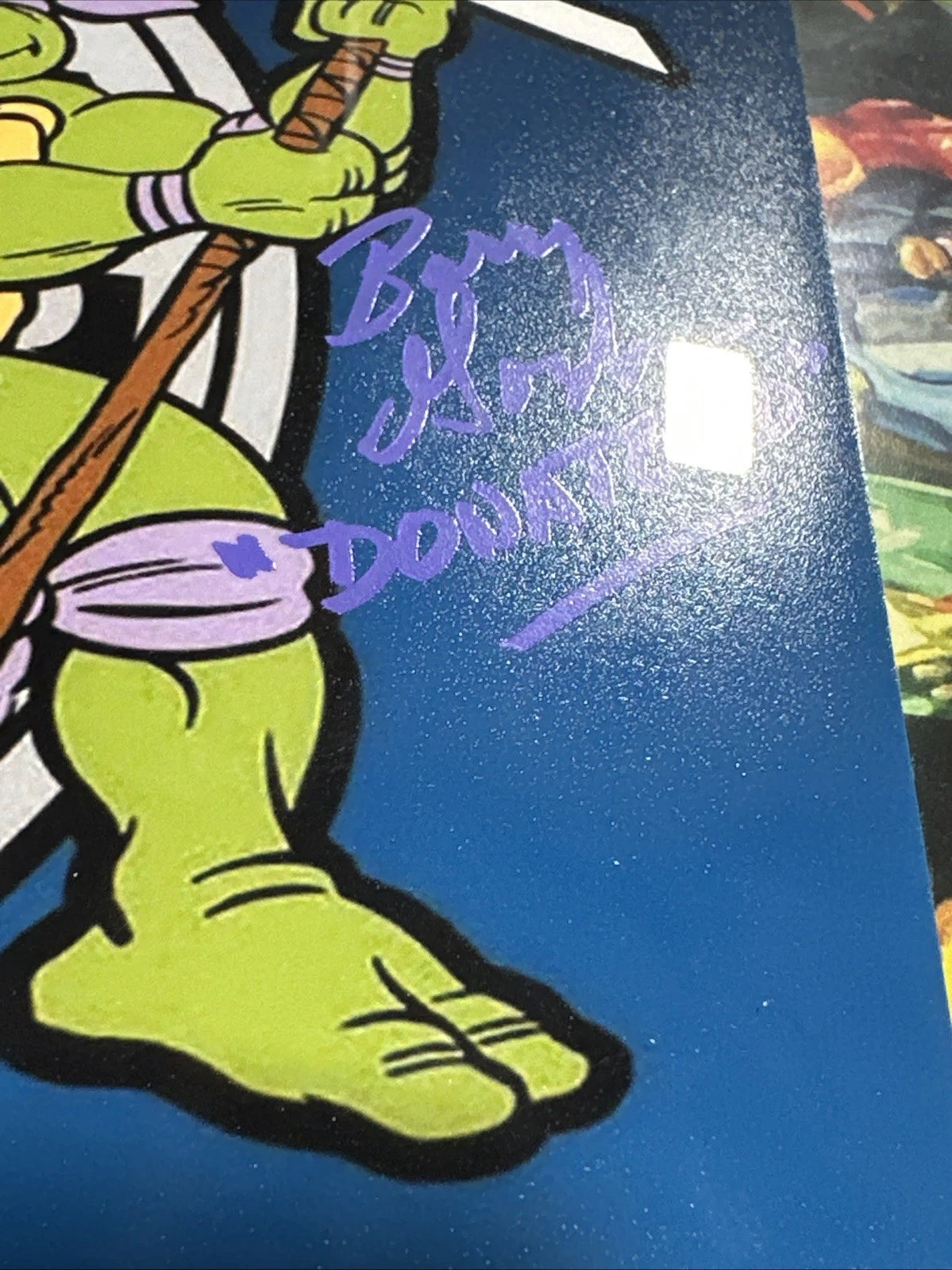 TMNT Original 4 Teenage Mutant Ninja Turtles Cast Signed 11x17 Photo EPIC Auth