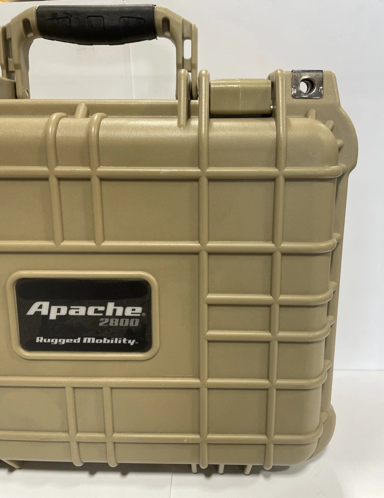 Apache 2800 Weatherproof Protective Hard Case TAN COLOR