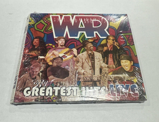 Greatest Hits Live - War (2 CD's, 2008) SEALED