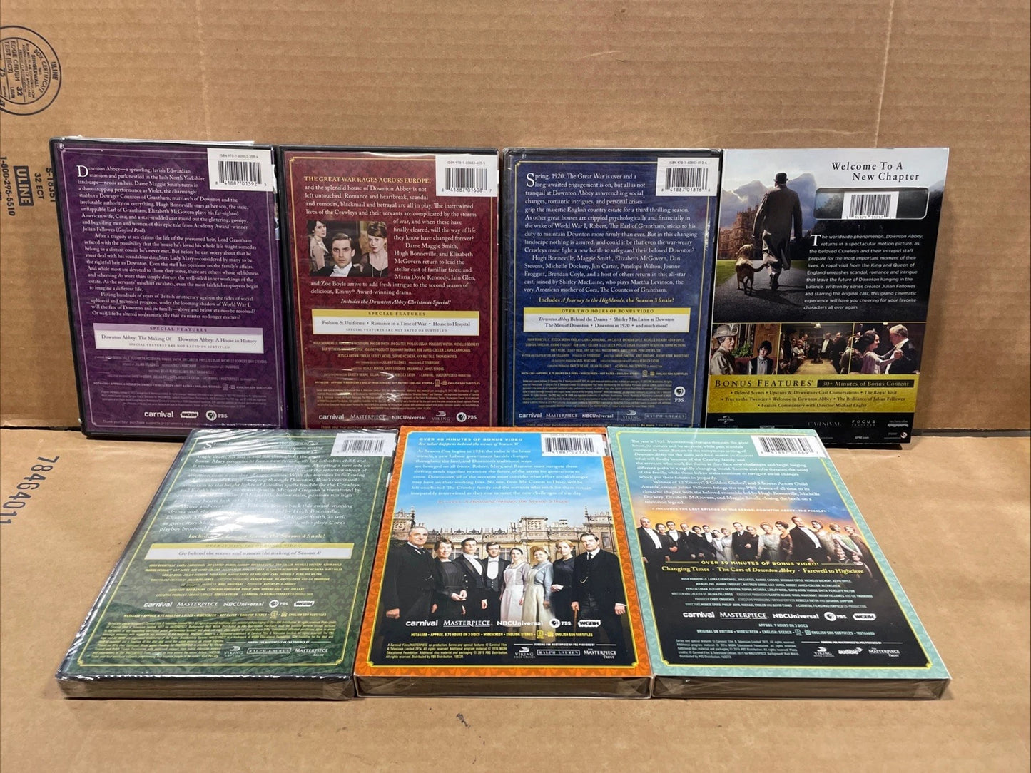 Downton Abbey Seasons 1-6 + Downtown Abbey The Motion Picture