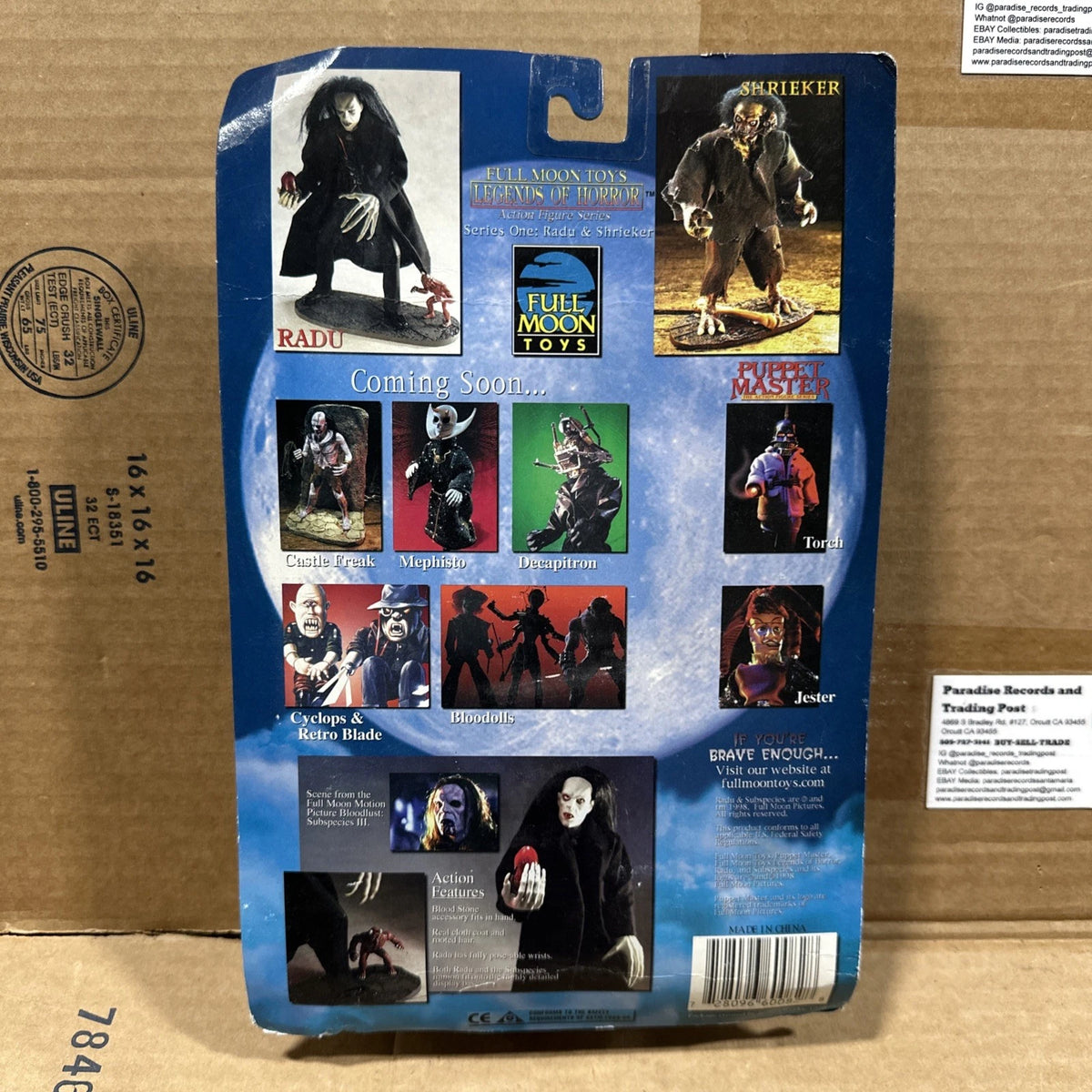 1998 Full Moon Toys Radu Action Figure Subspecies Horror Vampire New Box Wear