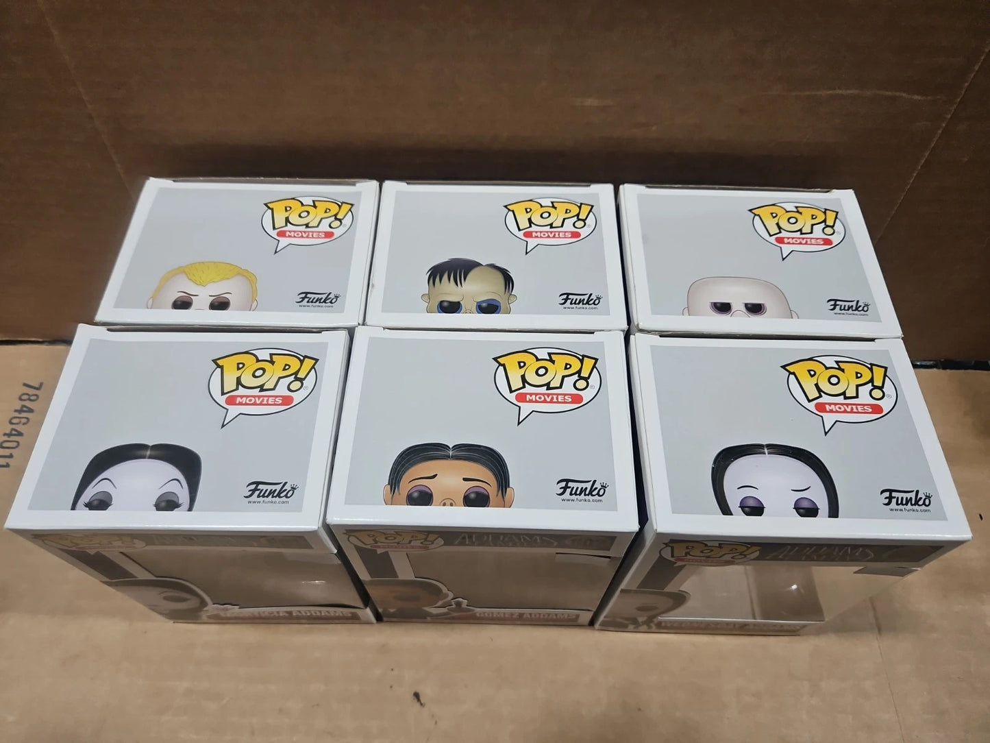 Funko Pop Movies! Addams Family #801-#806 Funko Pops Lot Of 6