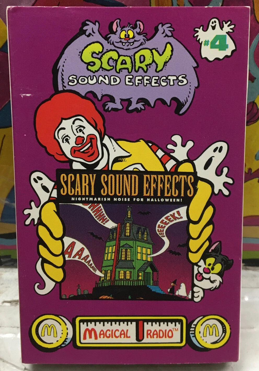 Scary Sound Effects #4 Cassette