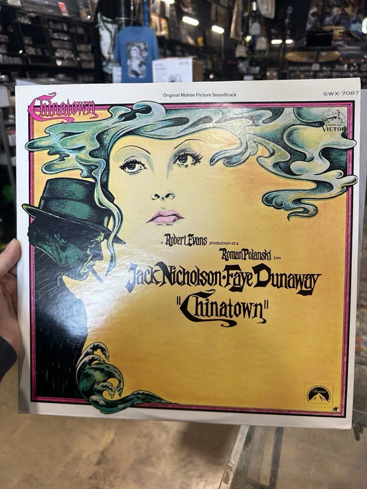 OST - CHINATOWN JERRY GOLDSMITH Japan LP swx-7087