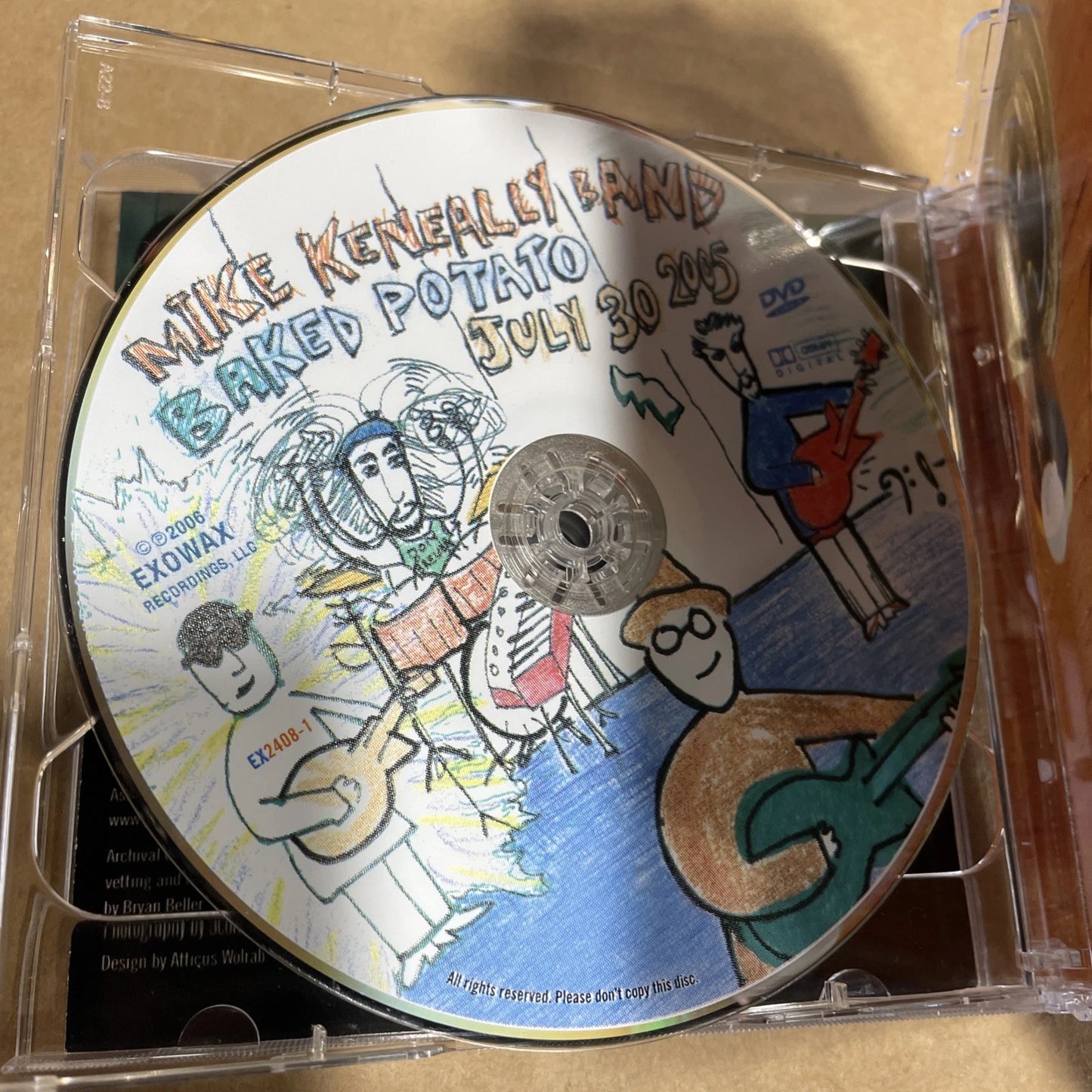 AUTOGRAPHED MIKE KENEALLY BAND Guitar Therapy Live CD/DVD LIKE NEW