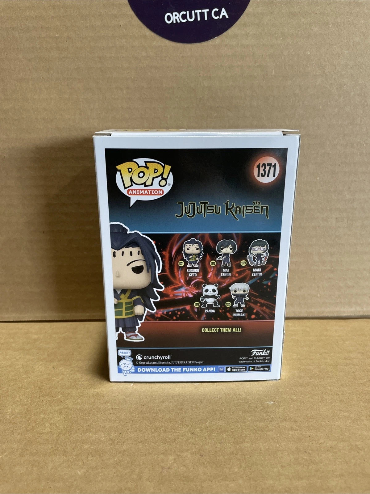 Suguru Geto Jujutsu Kaisen Funko Pop #1371