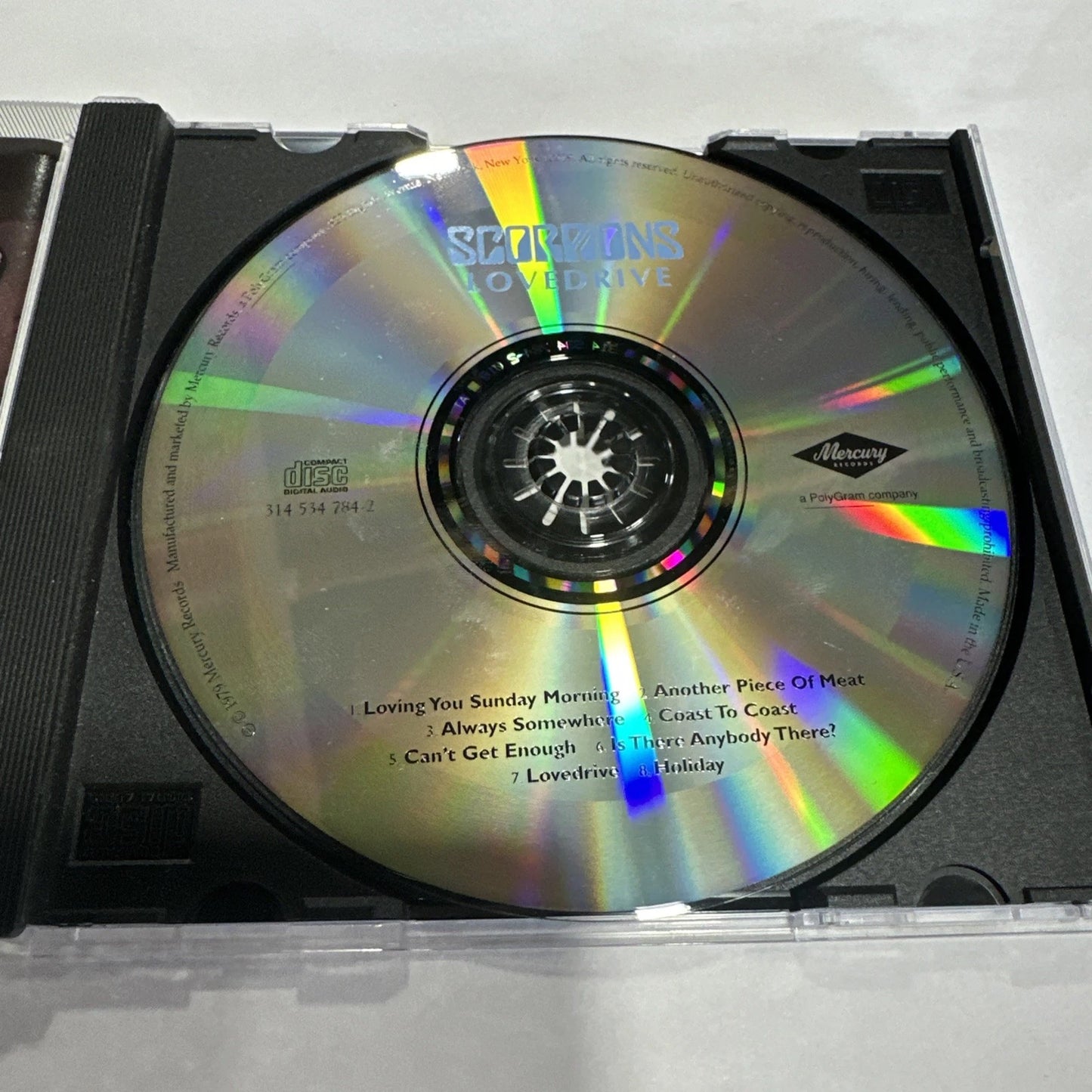 Lovedrive by Scorpions (CD, 1997) VG+ Condition