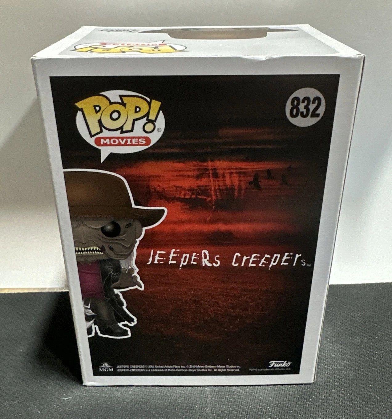 Funko Pop! Movies Jeepers Creepers The Creeper #832 Vinyl Figure New in Box