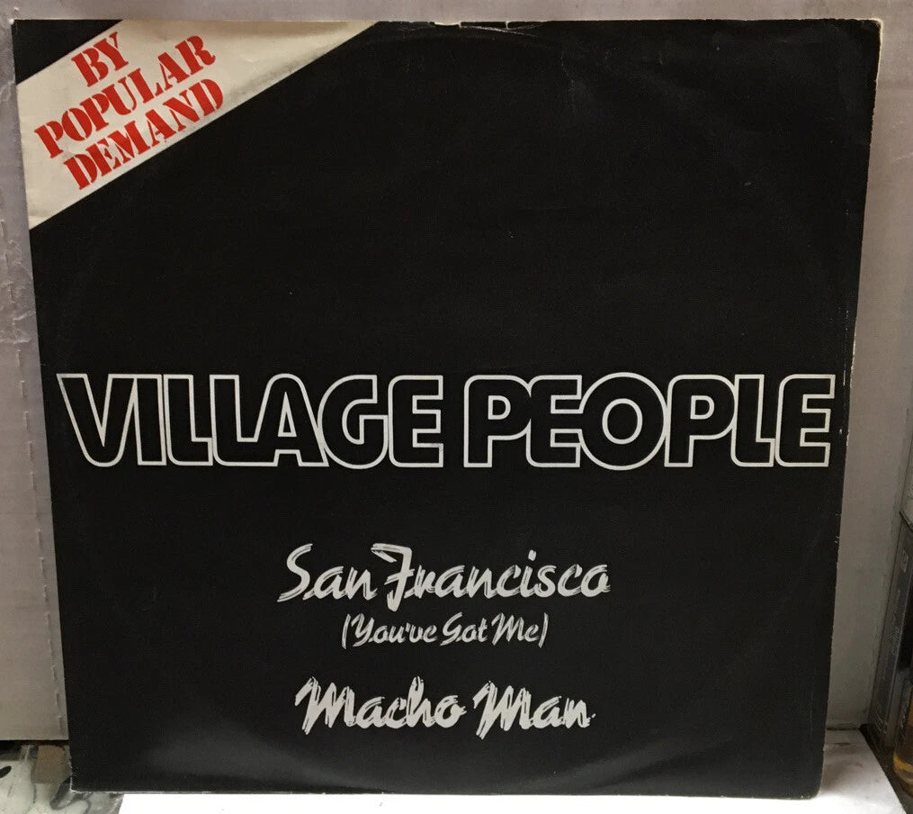 Village People San Franciso UK Import 12” Single DJR18003