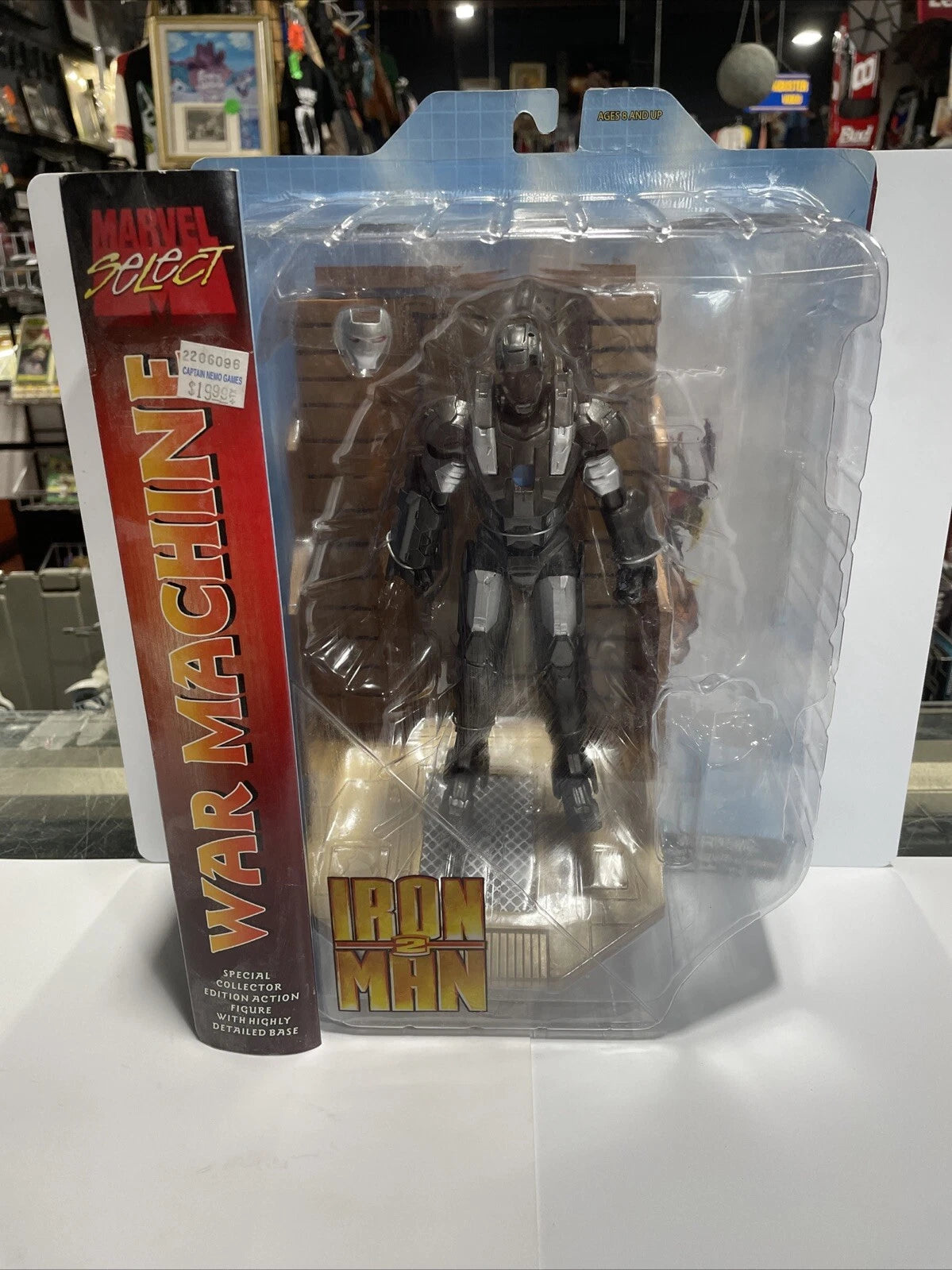MARVEL SELECT IRON MAN 2 WAR MACHINE ACTION FIGURE New Sealed