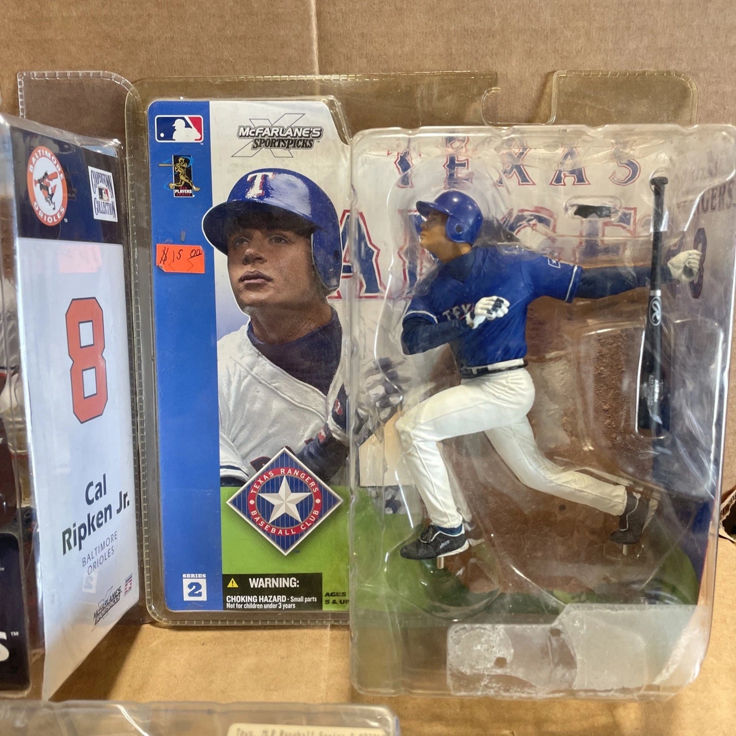 MCFARLANE FIGURES BRYCE HARPER DON MATTINGLY ALEX RODRIGUEZ LOT OF 9