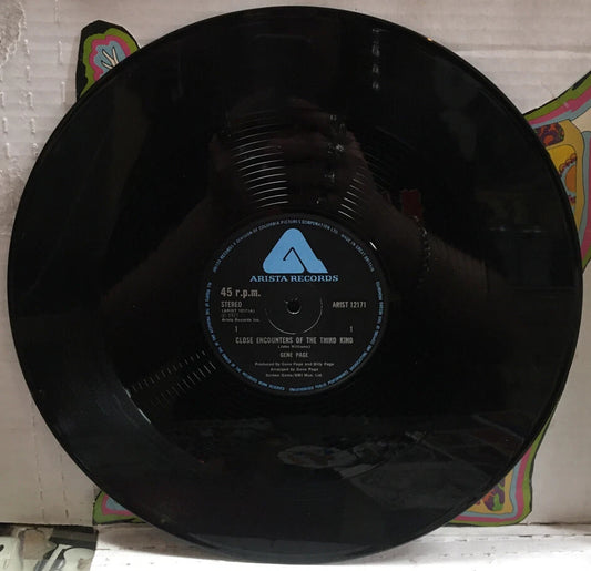 Gene Page Close Encounters Of The Third Kind 12” UK Import Record ARTIST12171