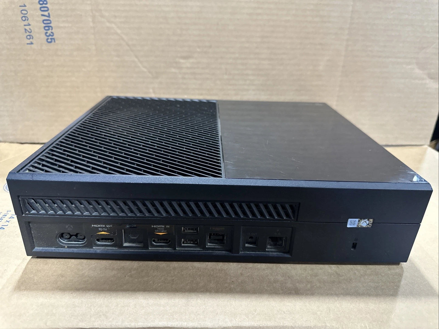 Microsoft Xbox One #1540 Black CONSOLE ONLY AS IS UNTESTED NO CORD