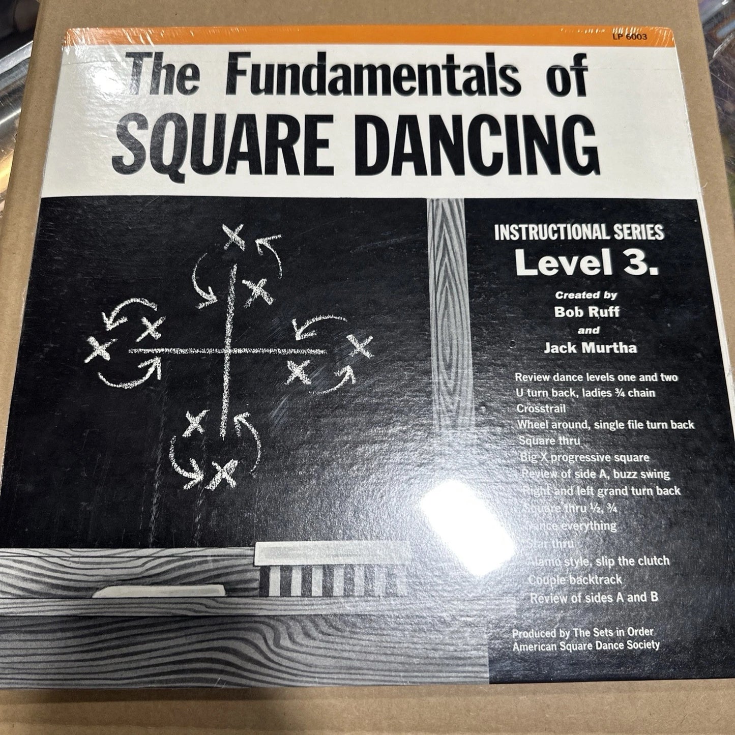 BOB RUFF JACK MURTHA THE FUNDAMENTALS OF SQUARE DANCING LEVEL 3 VINYL LP 6003