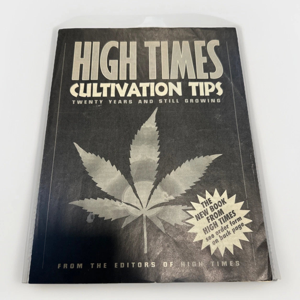 Vintage 1998 High Times Cultivation Tips Twenty Years Still Growing New Book