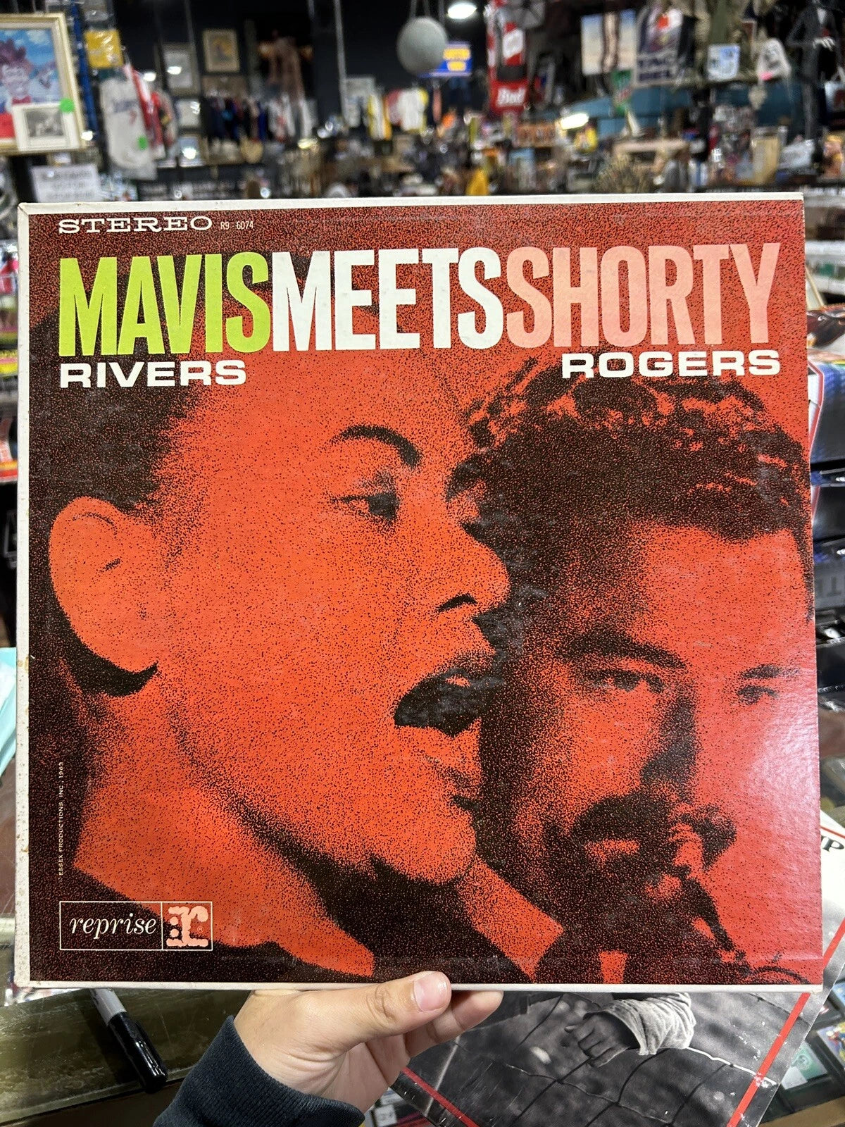 Mavis Rivers And Shorty Rogers “Mavis Meets Shorty” Original LP R9-6074 vg++