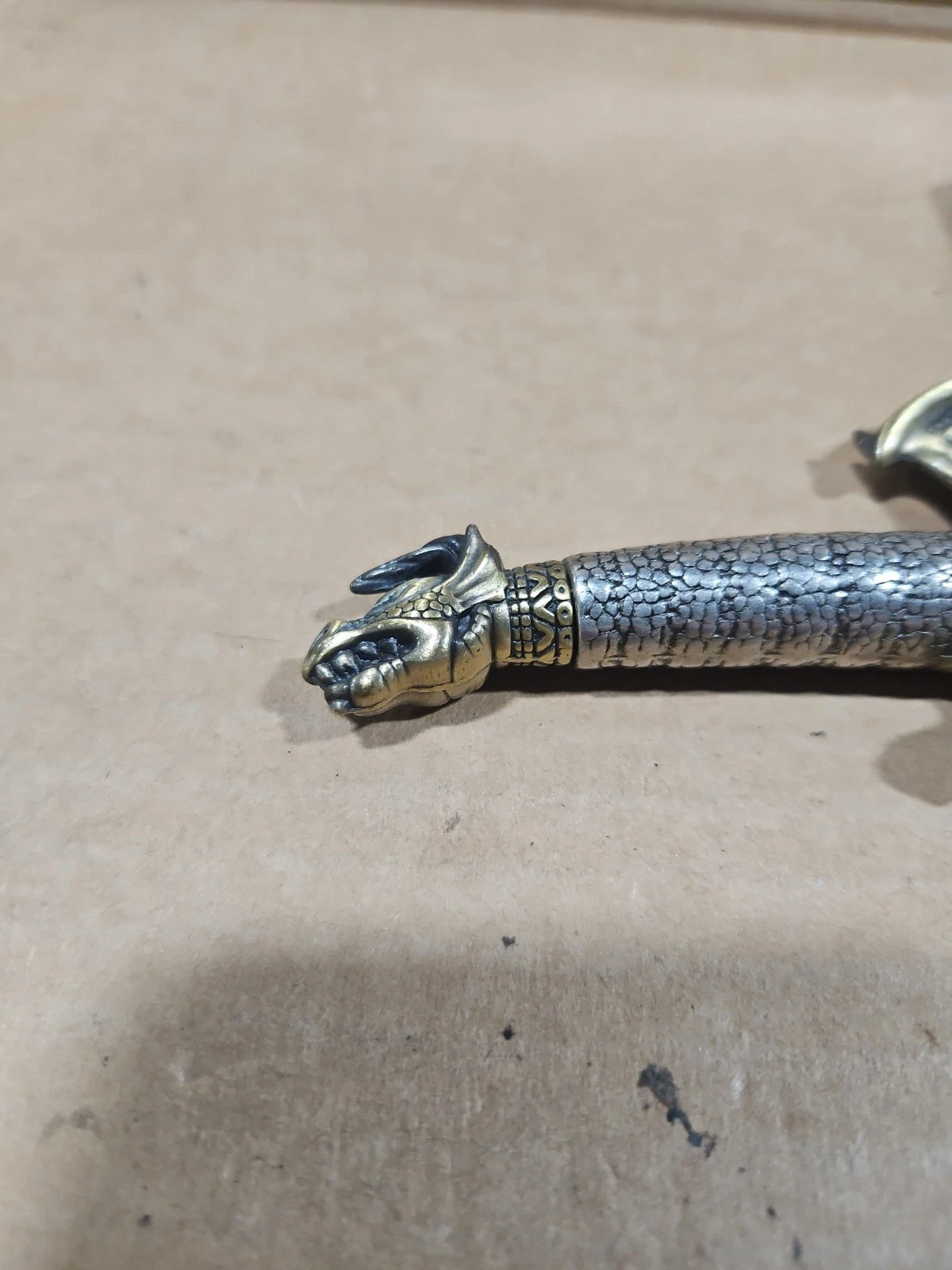 Dragon Double Bladed Dagger/Knife/Sword For Display