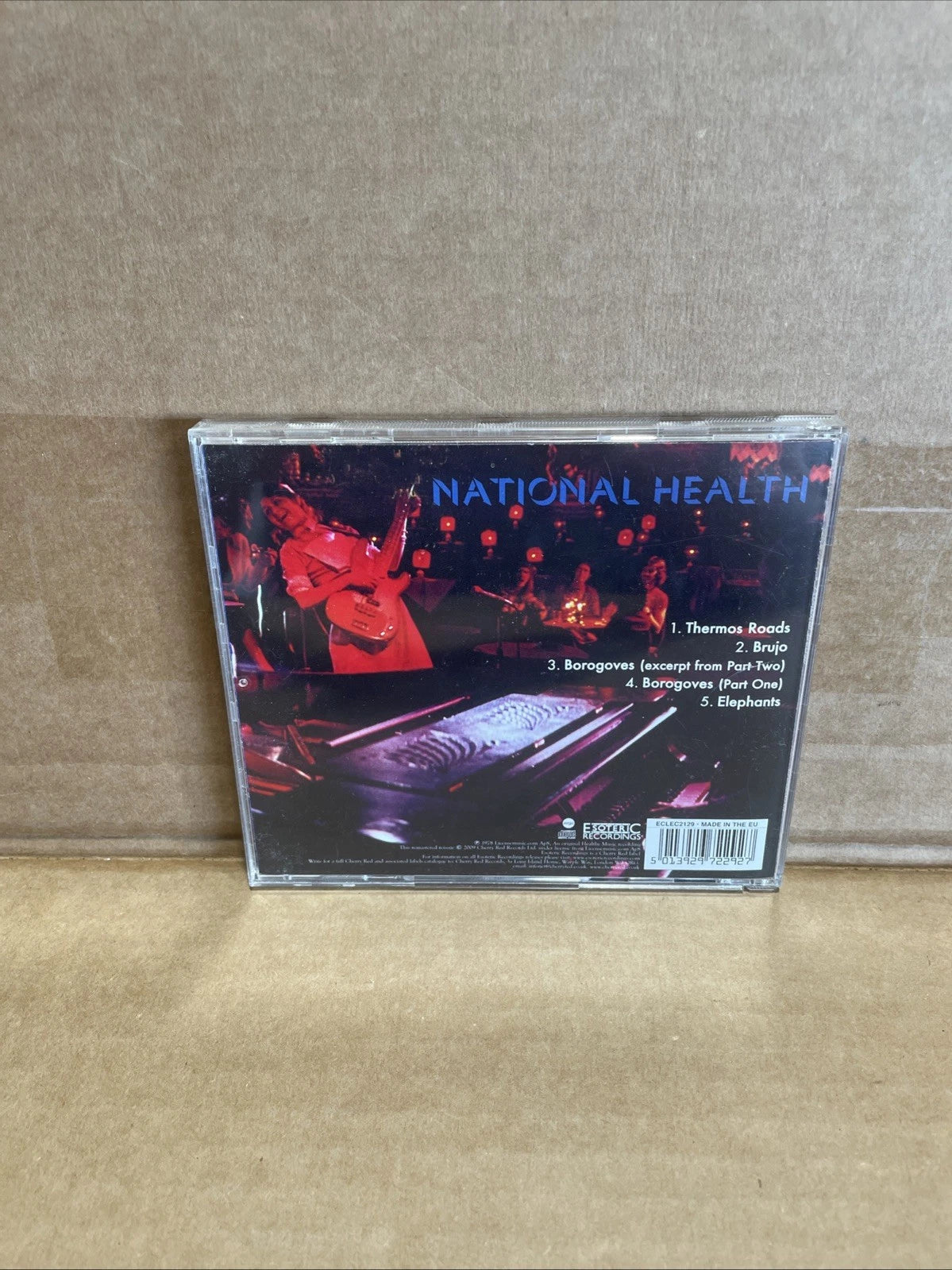 National Health CD Self Titled Progressive Rock Rare 2009 Very Good Condition