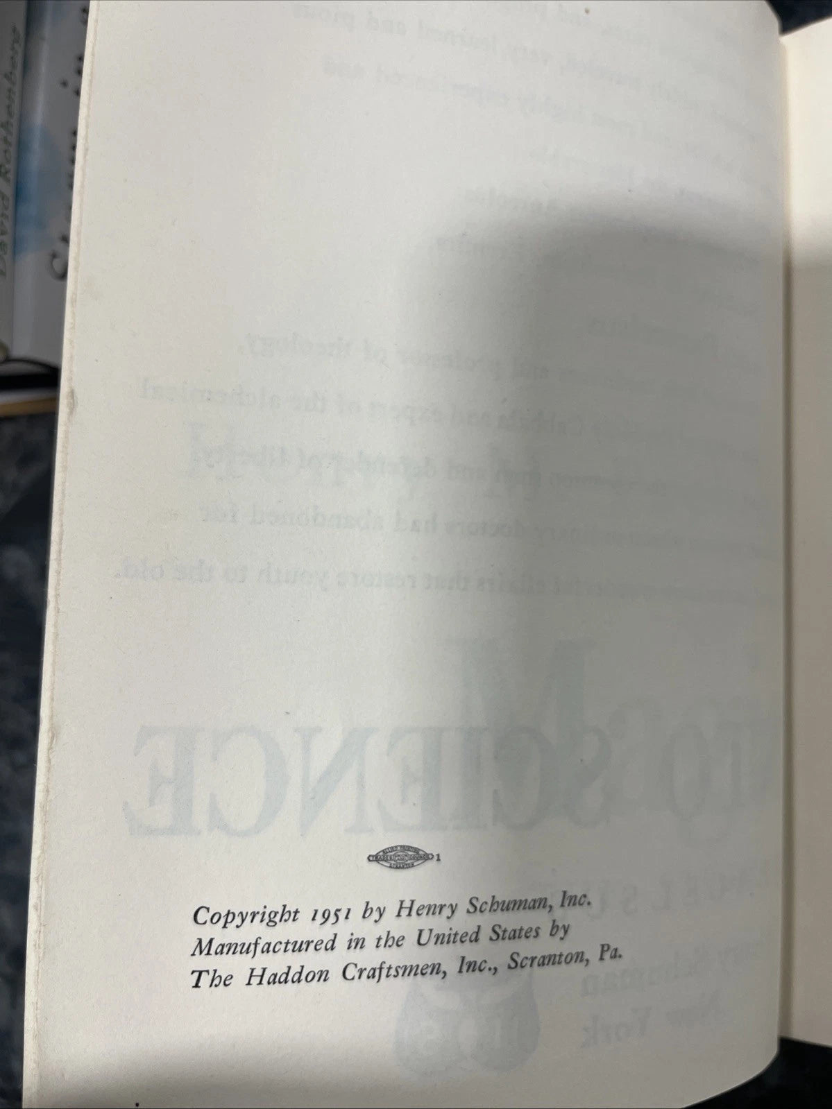 Magic Into Science Story of Paracelsus by Henry Pachter 1951 Hardcover