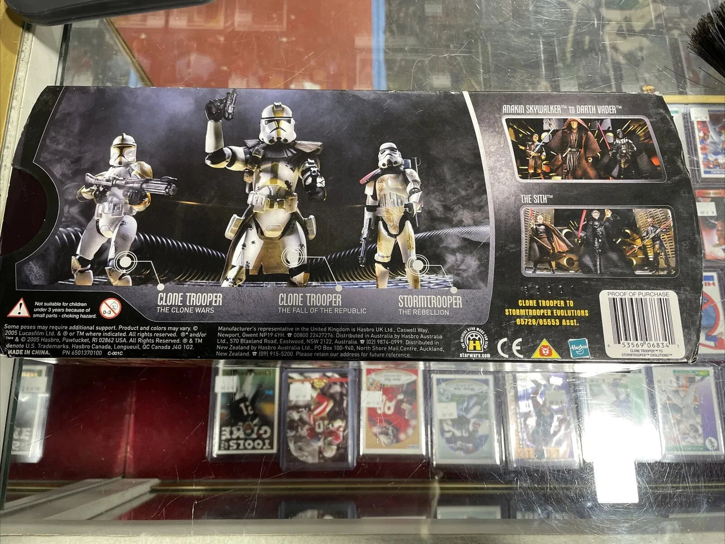 SEALED 2005 Star Wars Evolutions Clone Trooper to Stormtrooper Evolutions 3 pack