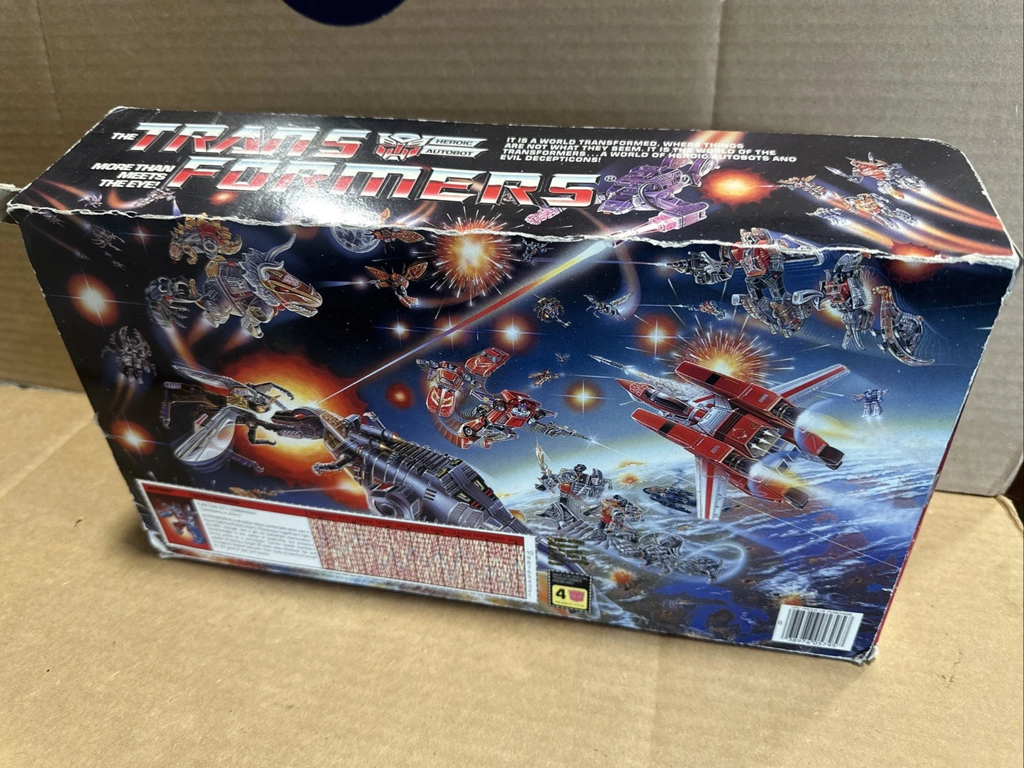 Transformers G1 Ultra Magnus 1985 Hasbro In Box W Manual. Missing 2 Pieces
