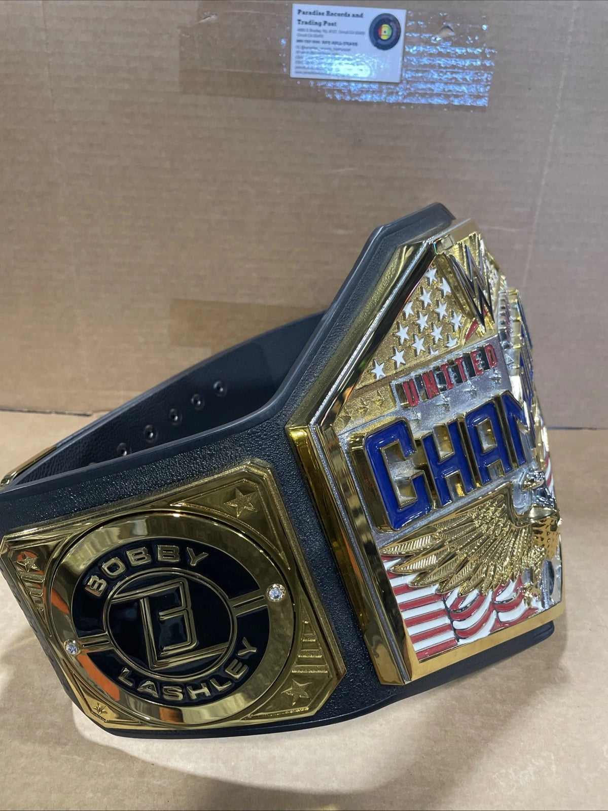 Official WWE Shop United States Heavyweight Championship Title Belt Replica
