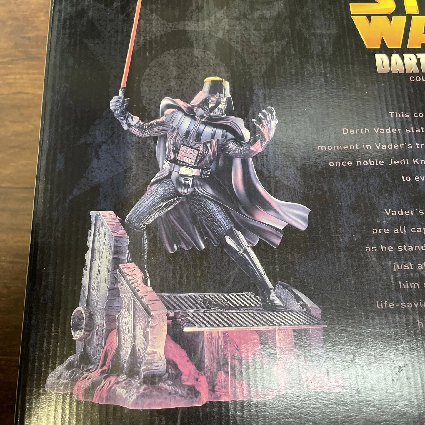 Star Wars Darth Vader Cold-Cast Statue 2005 - Brand new in box