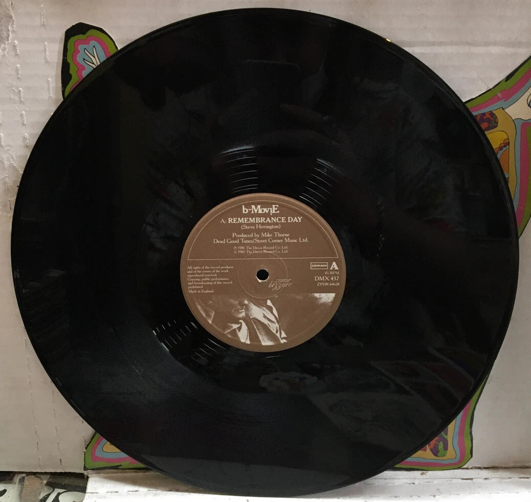 B-Movie Remembrace Day 12” UK Import Record DMX437