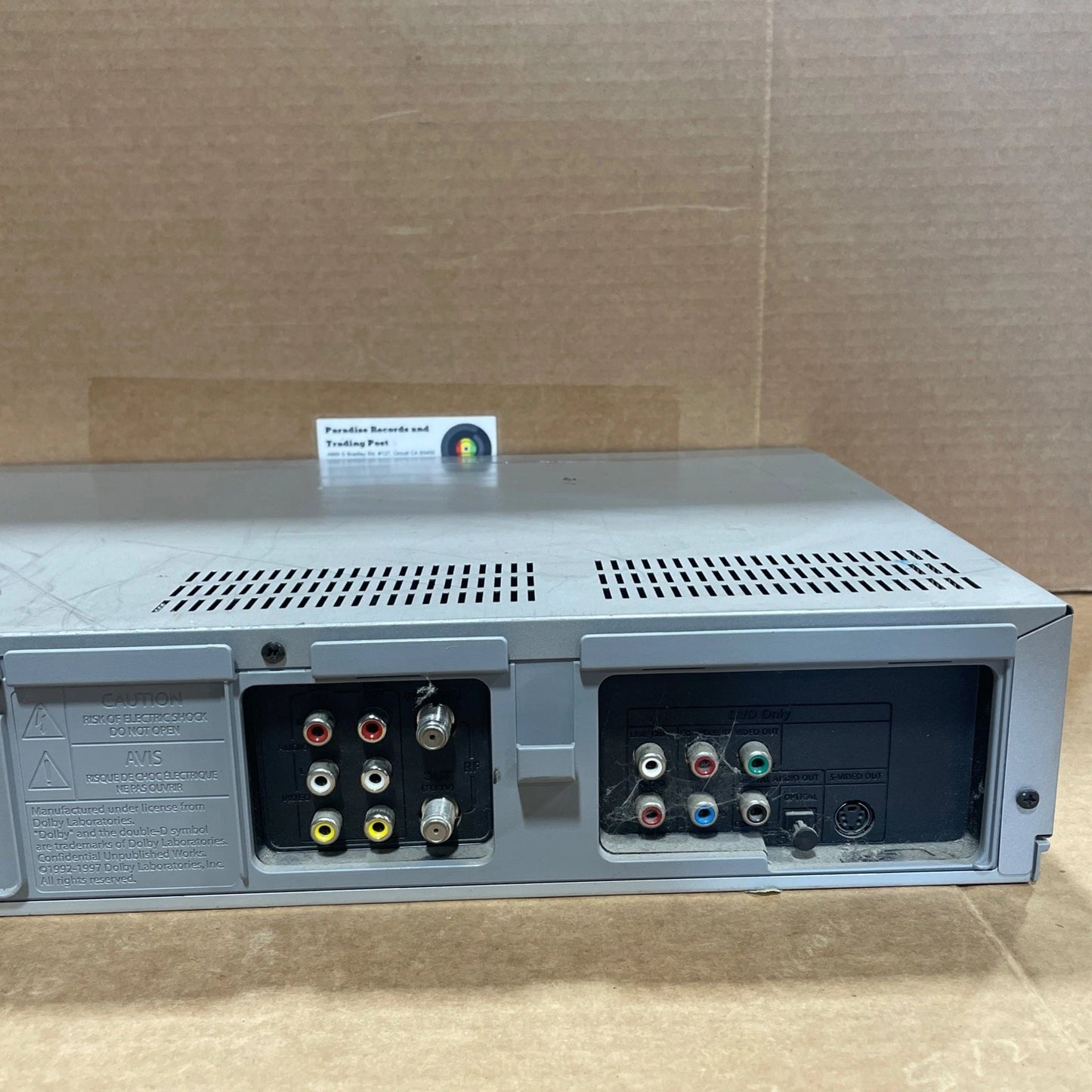 Sony VCR DVD Combo Player Recorder SLV-D350P Hi-Fi 4 VHS +remote Tested