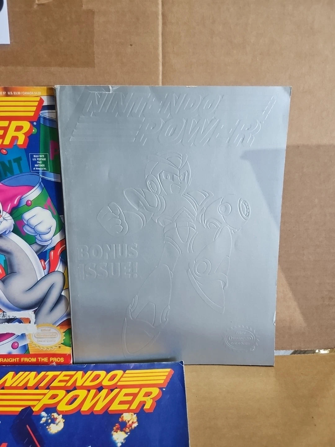 Vintage Nintendo Power Vol 57 1994 Bugs Bunny Cover Metroid Poster + 4 Magazines