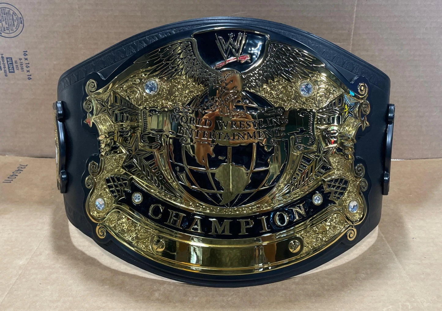 WWE Shop Official Undisputed Championship Replica W Bag Belt Version 2