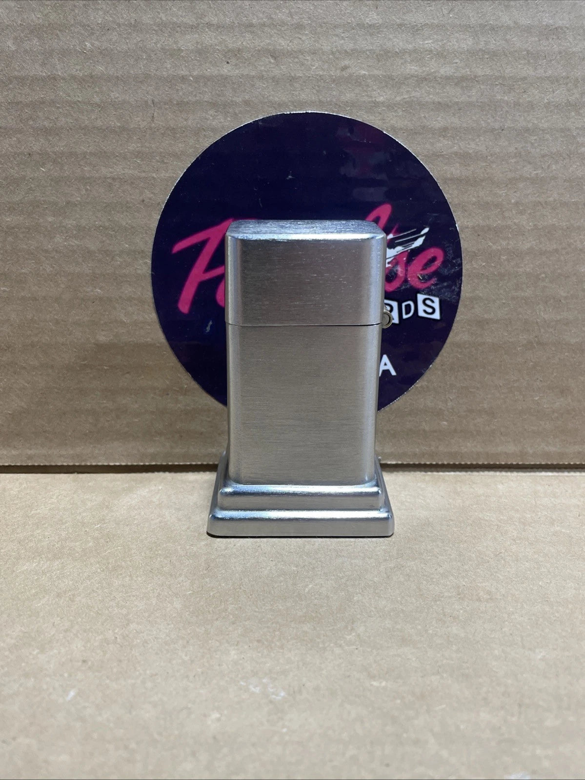 VINTAGE ZIPPO BARCROFT TABLE LIGHTER RARE