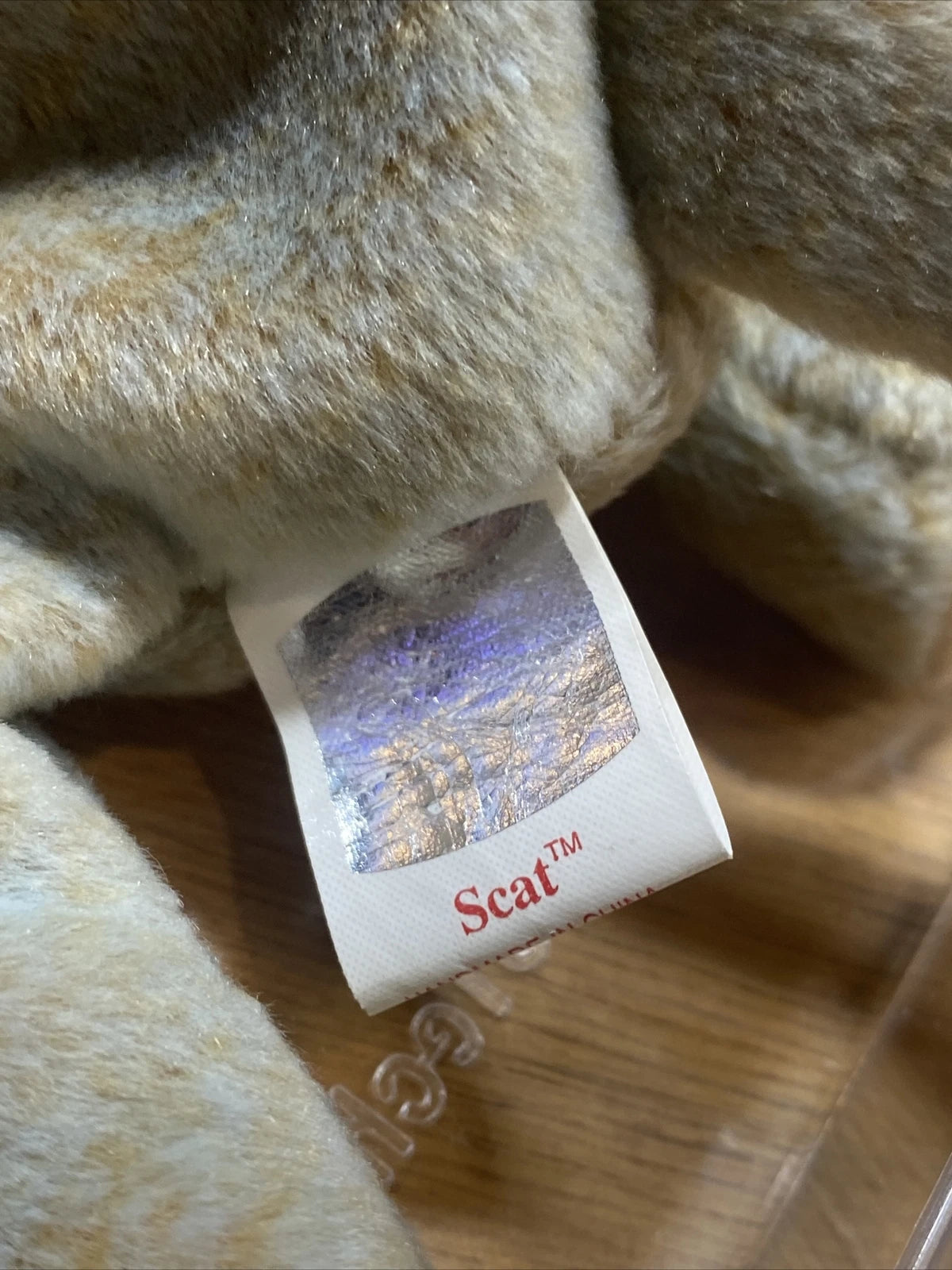 RARE VINTAGE TY Beanie Baby "Scat The Cat" 1999 Retired ☆☆ERRORS☆☆